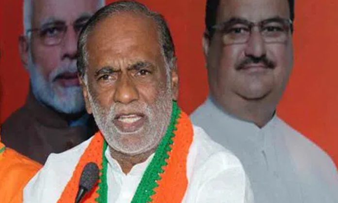 BJP Leader Dr Laxman slams KTR