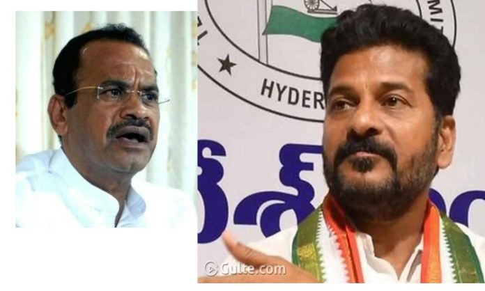 Clash between Revanth and MP Komati Reddy