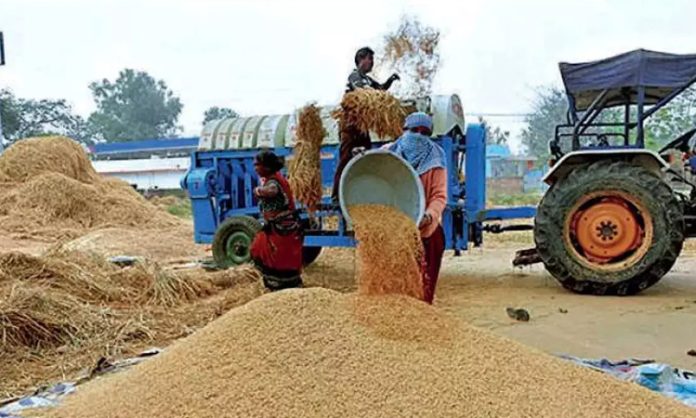 Heavy harvesting works