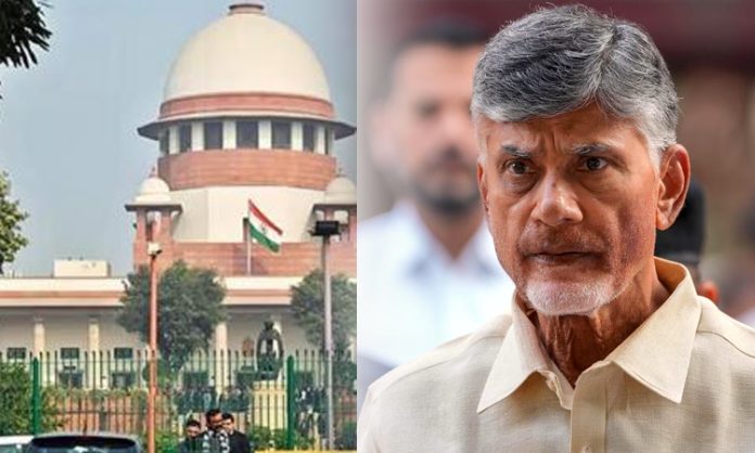 Supreme Court refused bail to Chandrababu