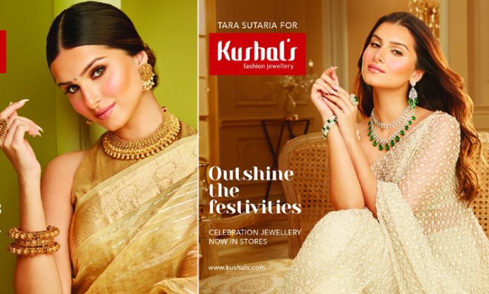 Kushal's Fashion Jewellery Partner With Tara Sutaria