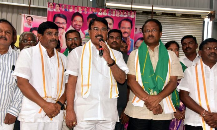 Niranjan Reddy inaugurates Agriculture Godam in Jadcherla