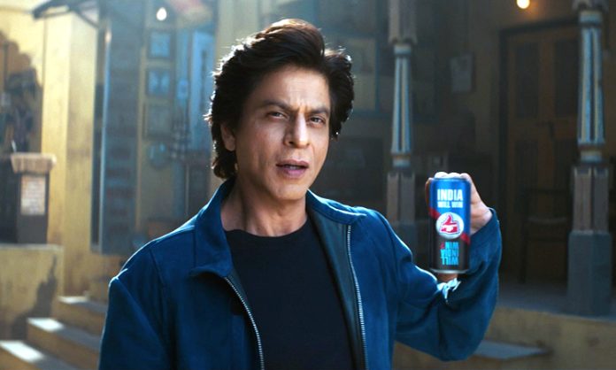 ICC Men's Cricket World Cup official beverage partner Shah Rukh Khan