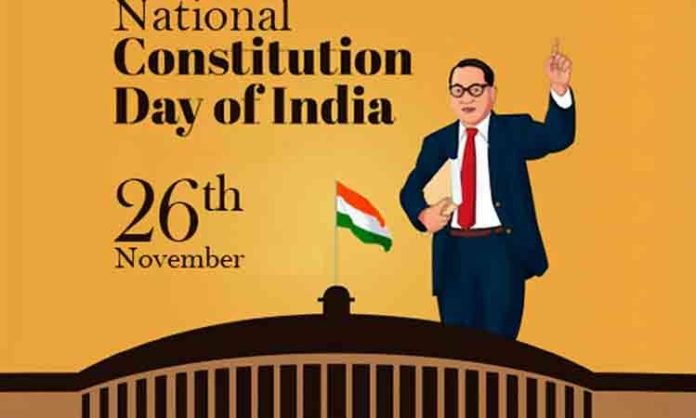 Today is the Constitution Day of India