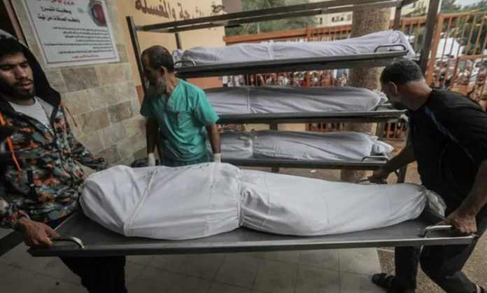 Gaza's Largest Hospital Turning Into A Cemetery