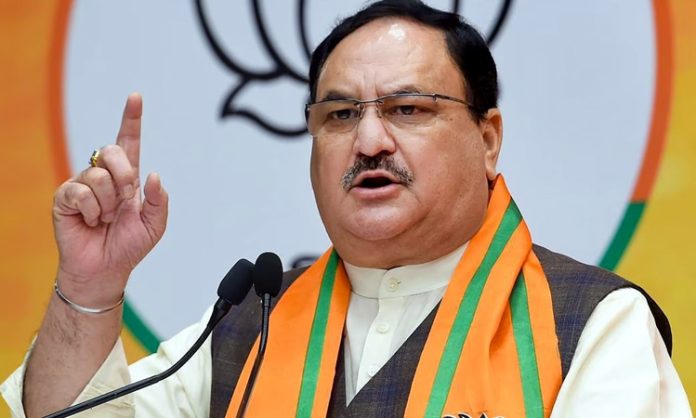 JP Nadda Speech at BJP Sabha in Chevella