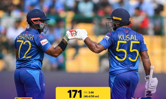 Sri Lanka bowled out for 171