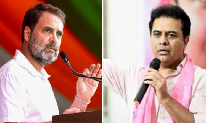 Telangana Elections 2023: KTR Slams Rahul Gandhi