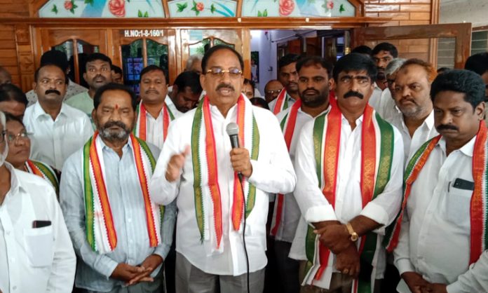 Yellandu Municipal Chairman Dammalapati Venkateswara Rao resign to BRS