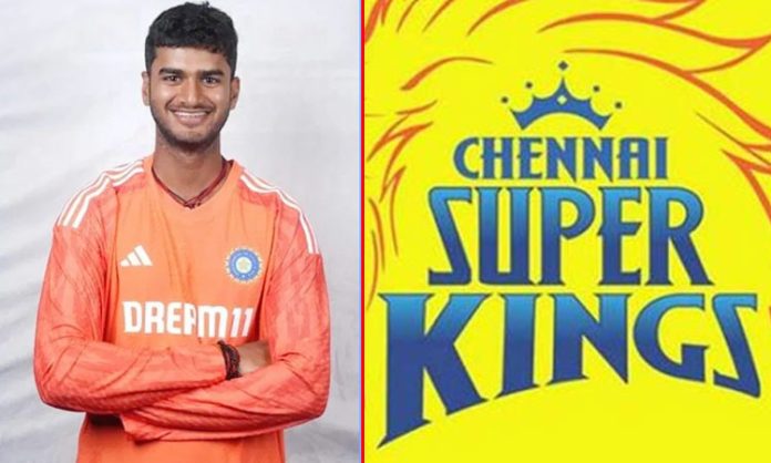 CSK team bought Avanish Rao