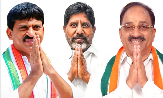 Three Ministers in Khammam