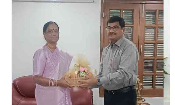 Forest Department VC MD who met Minister Konda Surekha