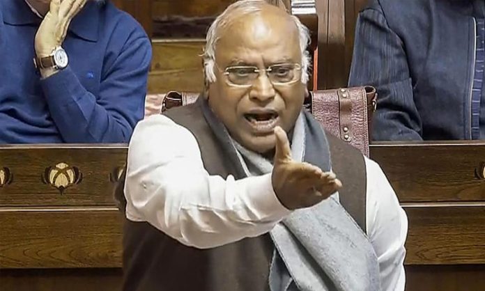 Mallikarjun Kharge Writes To Rajya Sabha Chairman