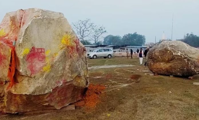 Stones in Ayodhya temple