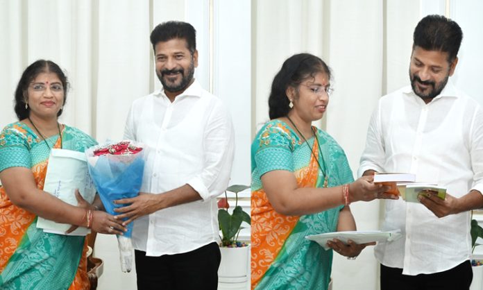 Ex DSP Nalini meet CM Revanth Reddy