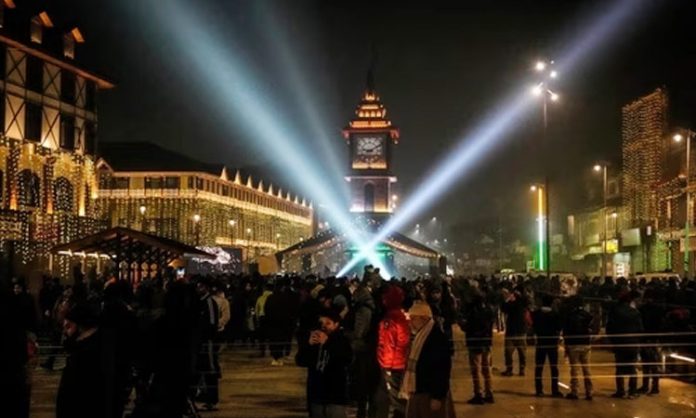 New Year celebrations for the first time in Kashmir