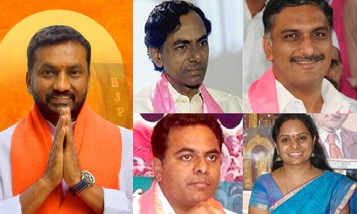 Raghunandan comments on KCR Family