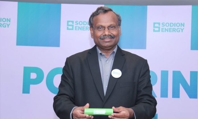 India's first sodium ion batteries