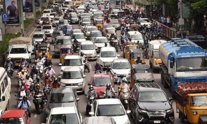 Restrictions on vehicles in Hyderabad