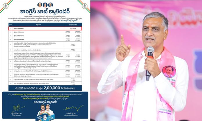 Harish Rao Fires On CM Revanth Reddy