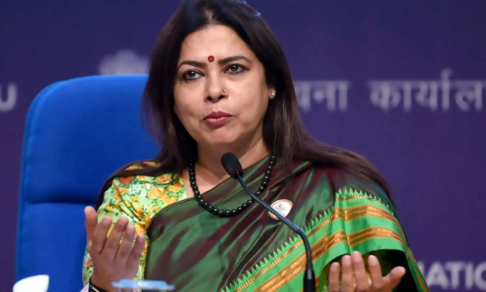 Meenakshi Lekhi slams AAP-Congress Alliance in Delhi