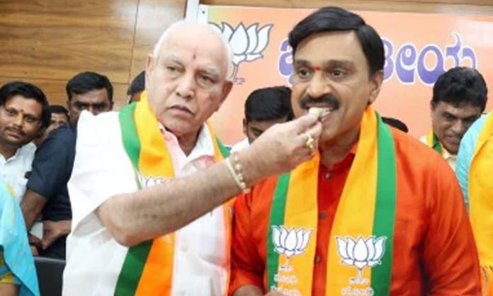 Gali Janardhan Reddy's party merged with BJP