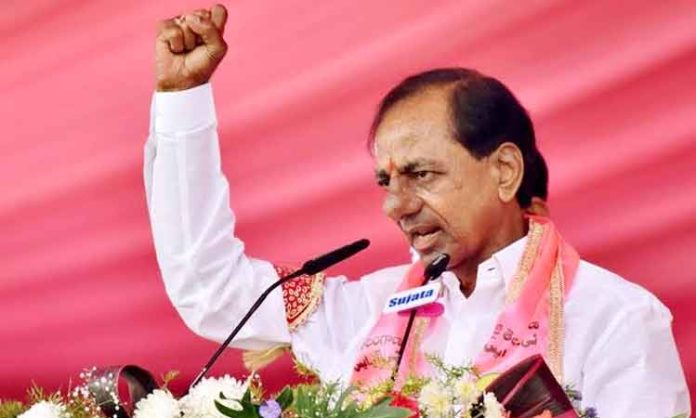 KCR wishes BRS Foundation day