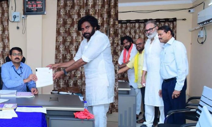 Pawan kalyan nomination in Pithapuram constituency