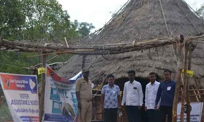 Two small polling stations in Telangana for 10 voters each