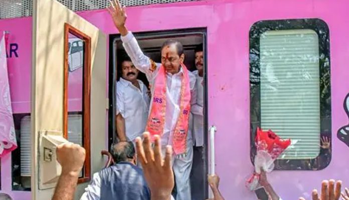 KCR Road Show in Warangal