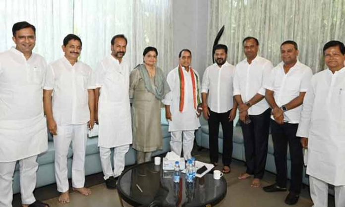 Allola Indrakaran Reddy met CM Revanth Reddy