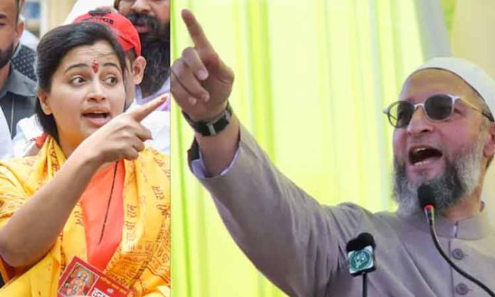 Asaduddin Owaisi counters Navneet Kaur's comments