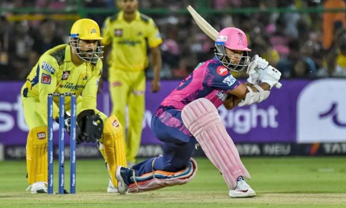 IPL 2024: Yashaswi Jaiswal dismissed for 24 against CSK