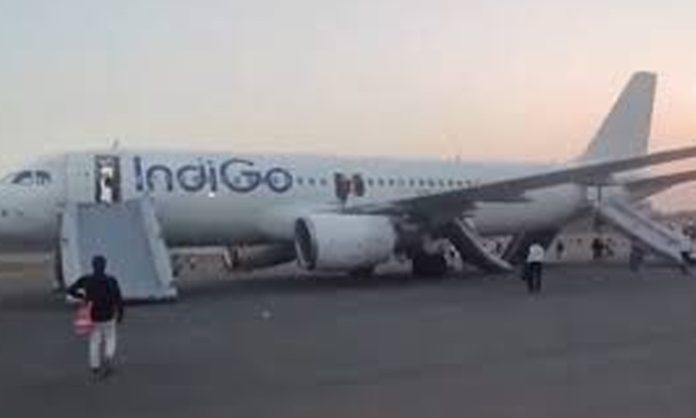 Indigo flight bomb threat