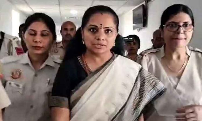 Kavitha judicial remand will end on June 3