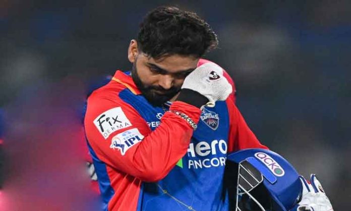 Rishabh Pant suspended for one match