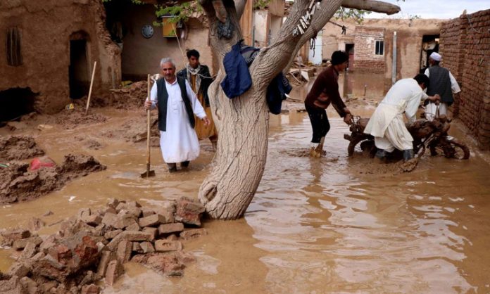 Heavy floods in Afghanistan... 200 people died
