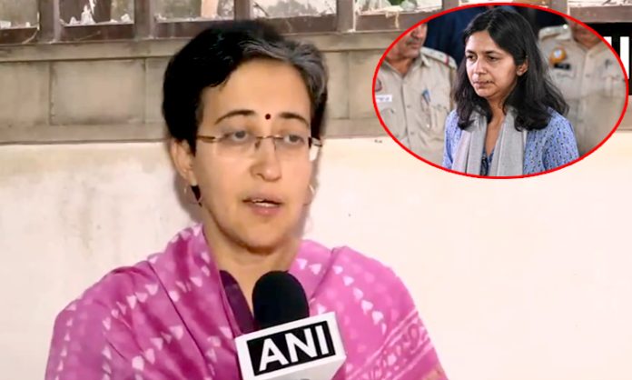 Swati Maliwal Incident Is conspiracy hatched by BJP: Atishi