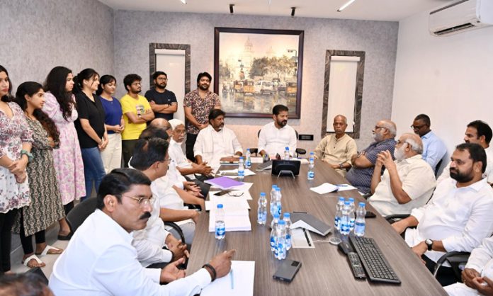 CM Revanth Reddy Review Meeting on Telangana Formatin Celebrations