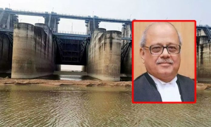 Justice PC Ghosh went to Madigadda barrage