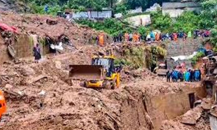 stone quarry collapsed in Mizoram