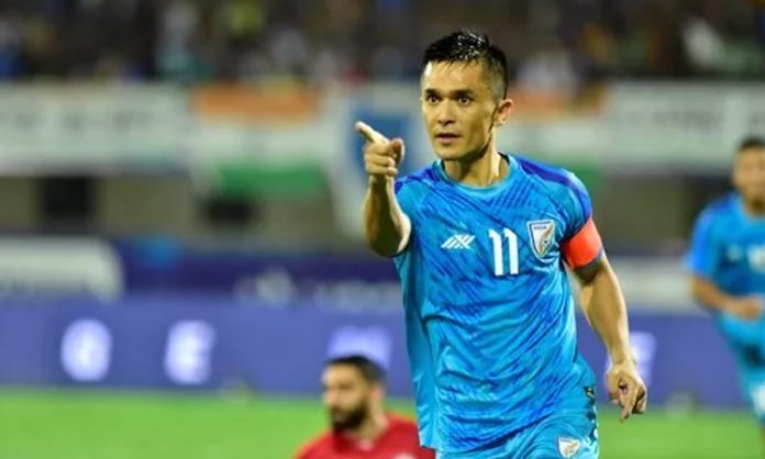 Sunil Chhetri announces Retirement to football