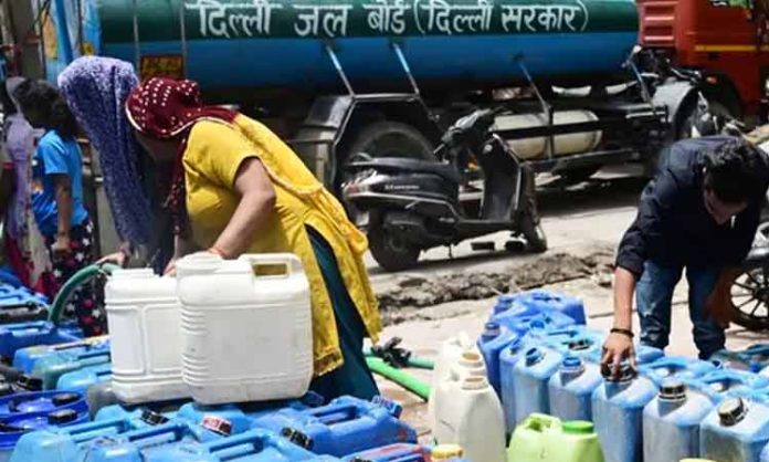 Delhi water shortage