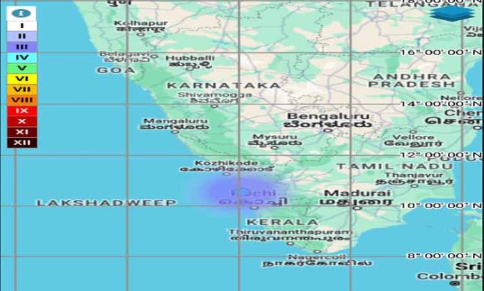 Earthquake in Kerala