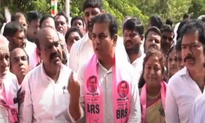 KTR criticise CM Revanth Reddy