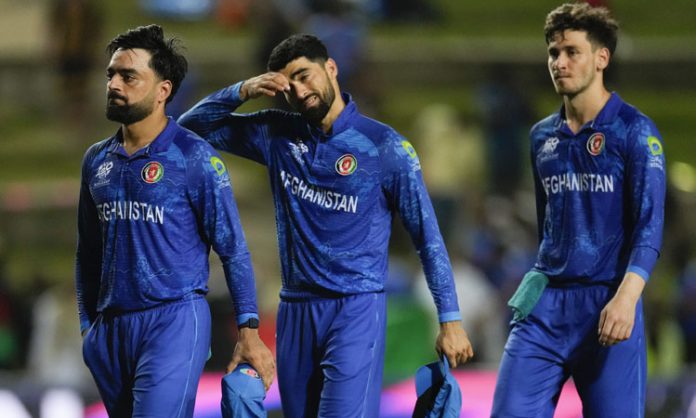Afghanistan defeat on South Africa