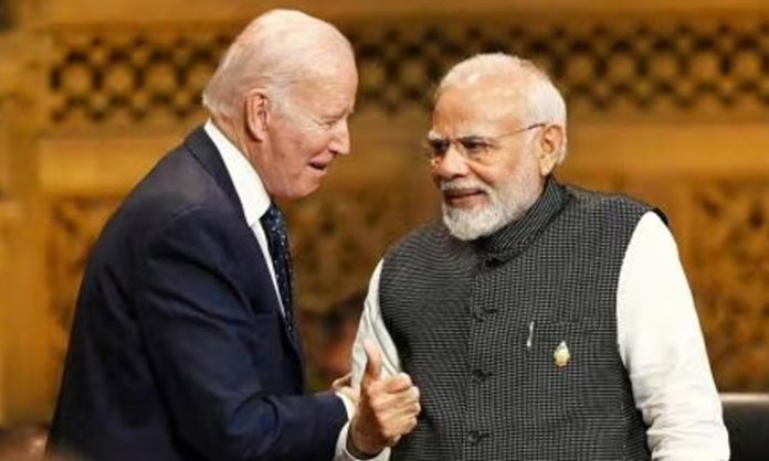 US President Biden congratulated Modi