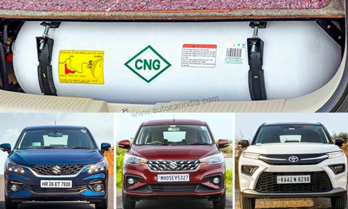 CNG cars give more mileage
