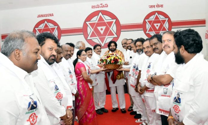 Pawan Kalyan elect as leader of Janasena legislative party