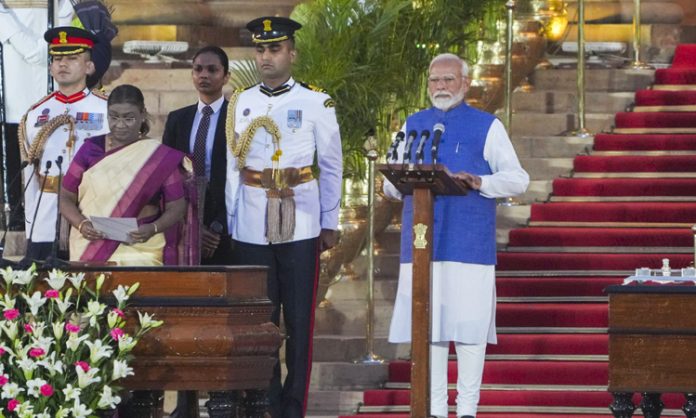 Narendra Modi Takes oath as PM for 3rd Term